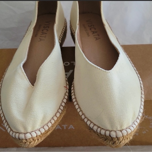 VISCATA Rascassa Flat Canvas Espadrilles, New in box 9.5/40 - Picture 2 of 7